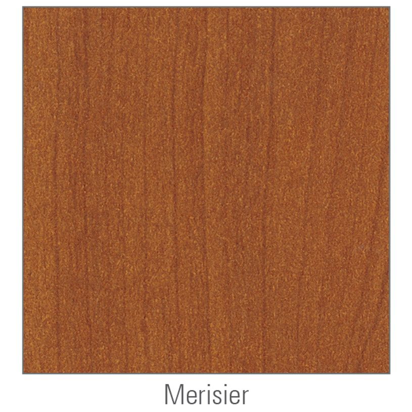0400794086431-Bureau symétrique 120° IDRA - L180 cm - Pieds anthracite - plateau imitation Merisier-P_79408643_3-2