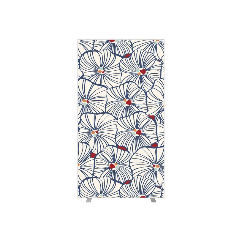 3660141945270-Cloison de séparation EASYSCREEN - L94 x H174 cm - bouquet blanc-P_79409476_1-0