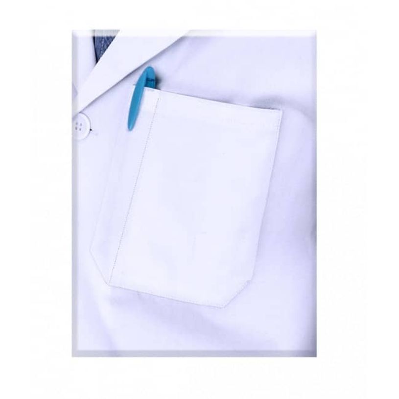 3457707912124-Wonday - Blouse blanche mixte - 100% coton - taille M-P_79418775_3-2