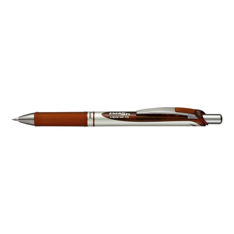 0884851025418-Pentel Energel - Roller rétractable - 0,7 mm - marron-P_79419941_1-0