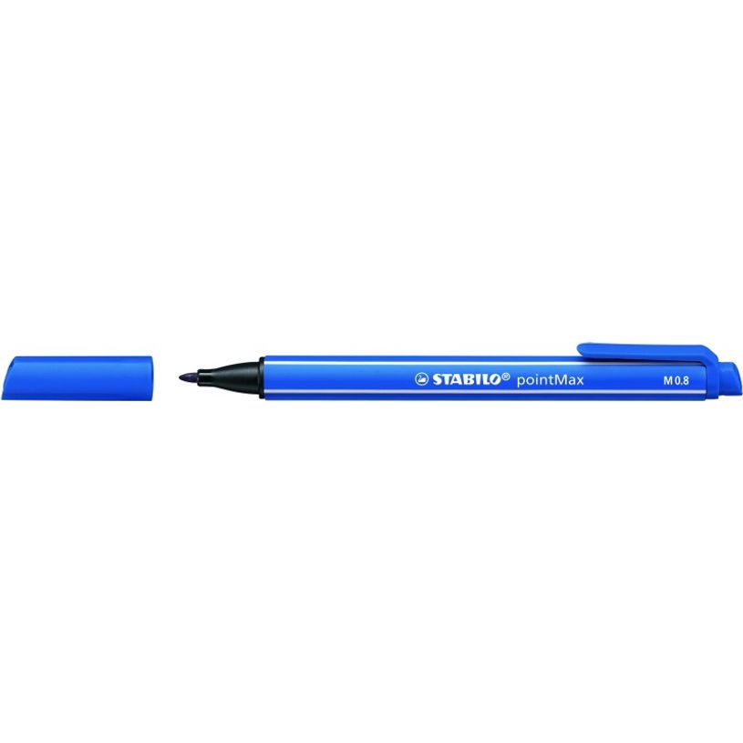 4006381503235-STABILO PointMax - Feutre d'écriture - pointe moyenne - bleu outremer-P_79421659_1-0