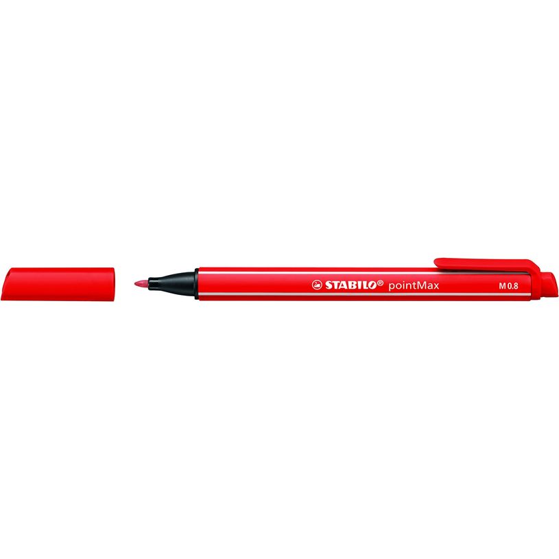 4006381503440-STABILO PointMax - Feutre d'écriture - pointe moyenne - rouge carmin-P_79421666_1-0