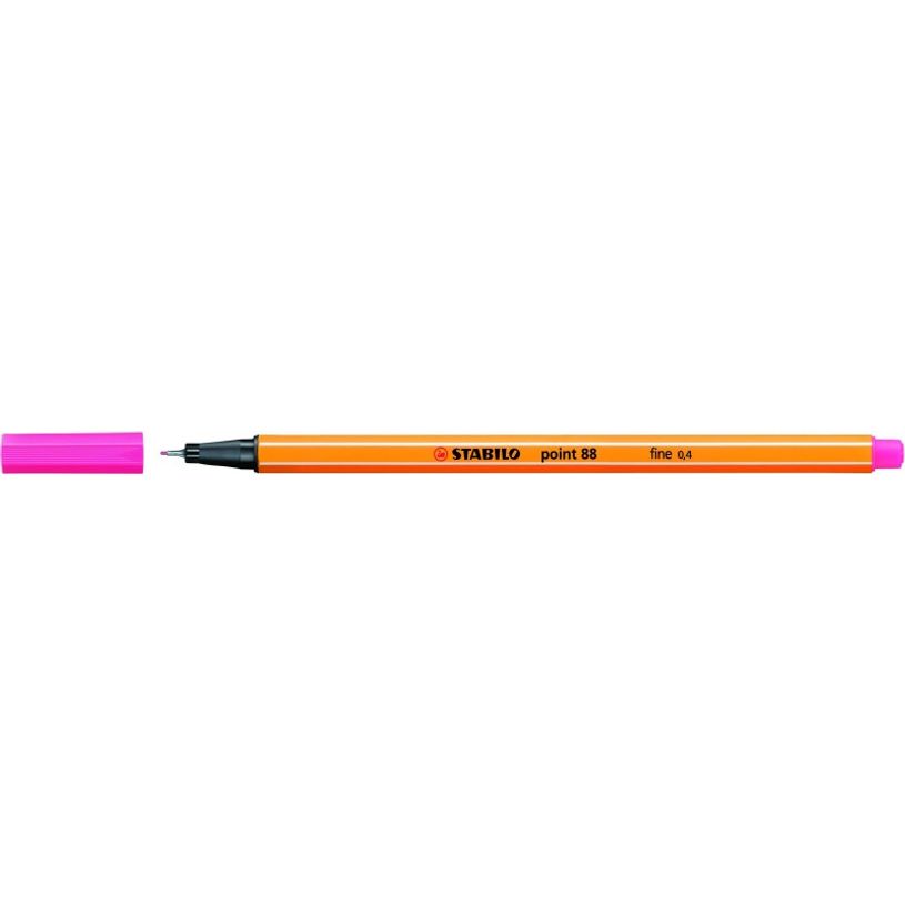 4006381493000-STABILO Point 88 - Feutre fin - 0.4 mm - rouge buyère-P_79423025_1-0