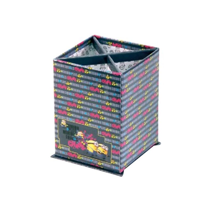 3329688127432-Les Minions - Pot à crayons rectangulaire modèle chaos - Clairefontaine-P_79427030_1-0