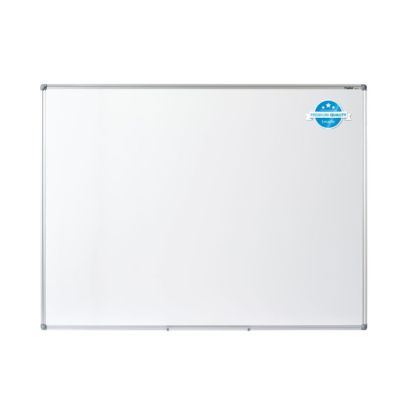 4009729065969-DAHLE - Tableau blanc émaillé 45 x 60 cm - magnétique - cadre alu renforcé-P_79429331_1-0