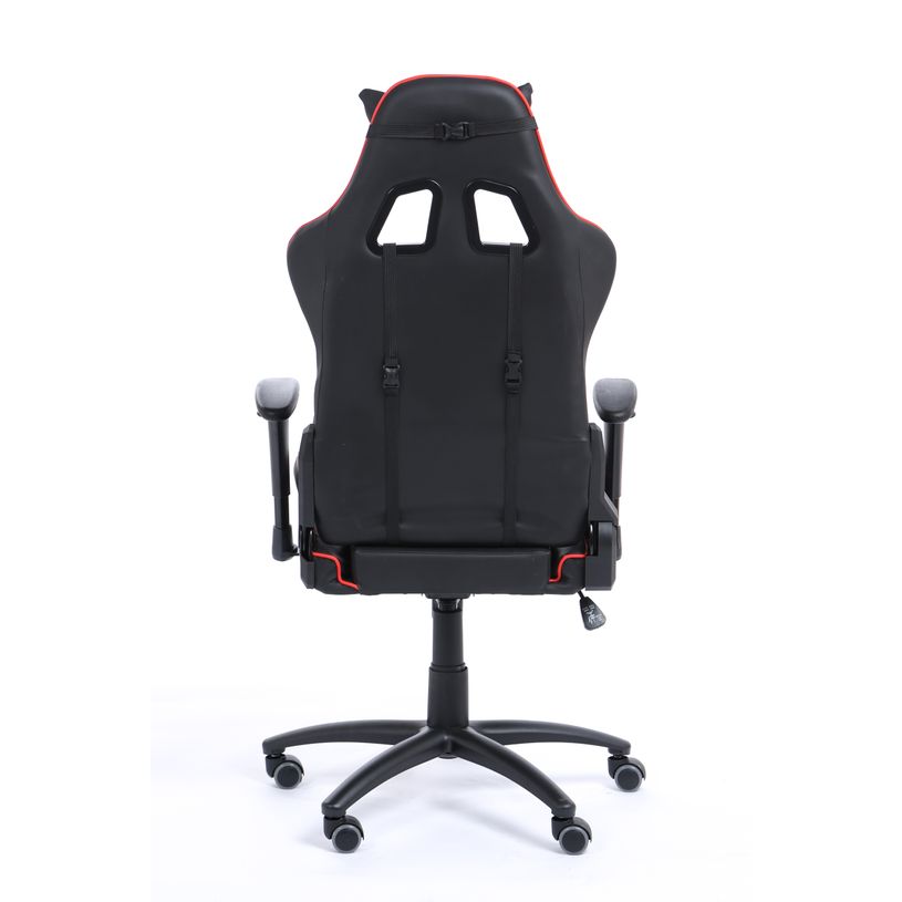3760185028813-Fauteuil gamer SPORTING - accoudoirs réglables - noir et rouge-P_79429677_10-9