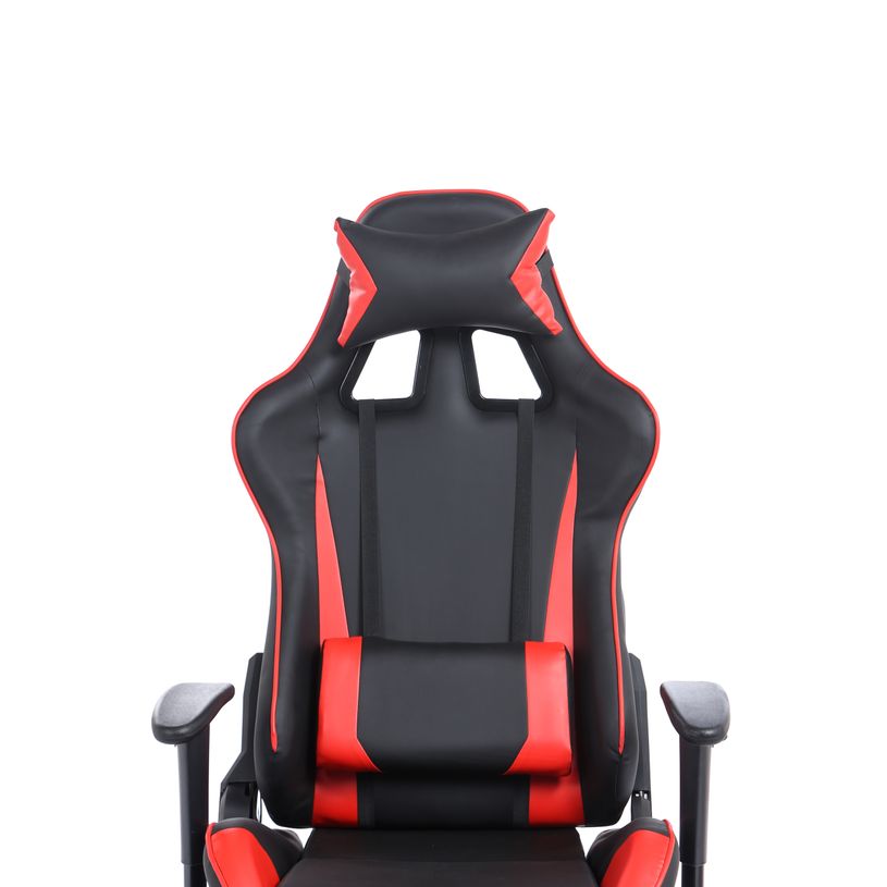 3760185028813-Fauteuil gamer SPORTING - accoudoirs réglables - noir et rouge-P_79429677_12-11