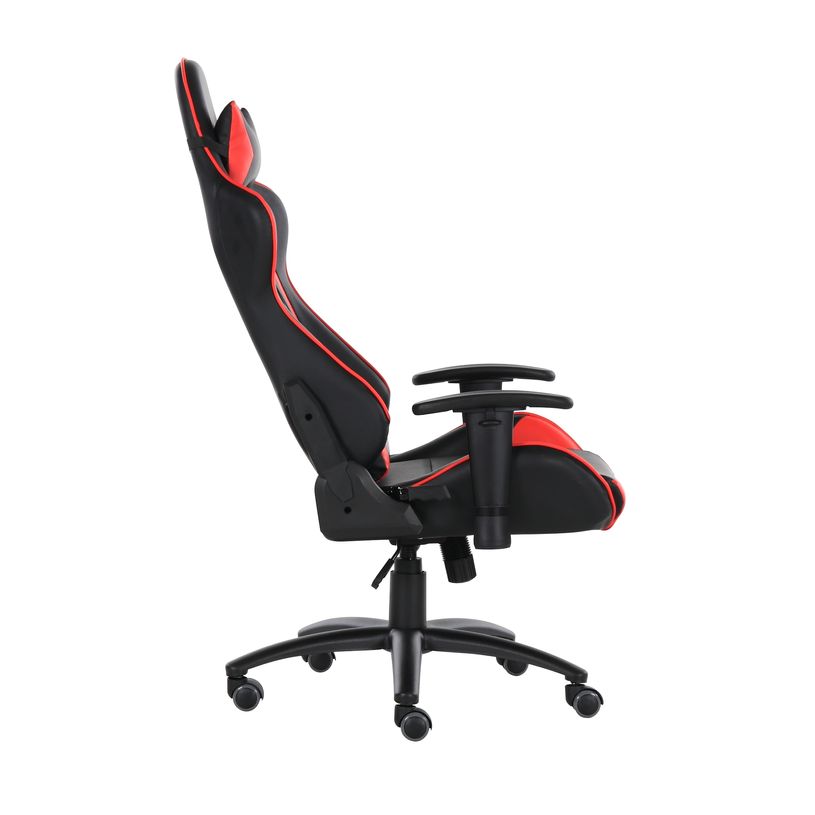 3760185028813-Fauteuil gamer SPORTING - accoudoirs réglables - noir et rouge-P_79429677_13-12