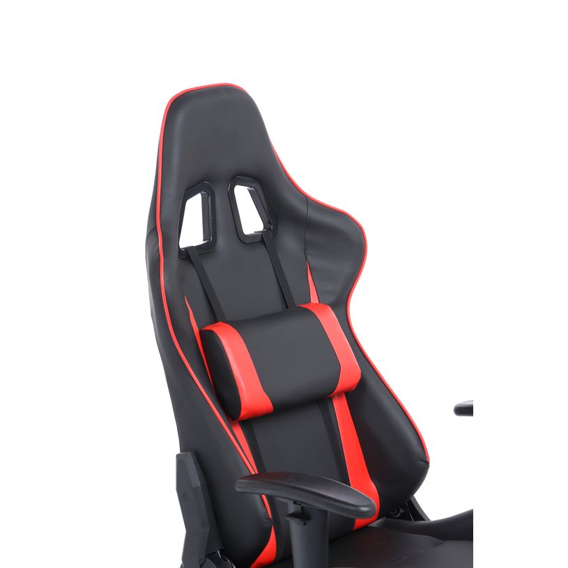 3760185028813-Fauteuil gamer SPORTING - accoudoirs réglables - noir et rouge-P_79429677_3-2