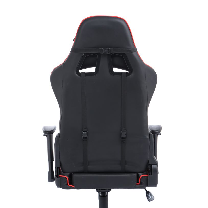 3760185028813-Fauteuil gamer SPORTING - accoudoirs réglables - noir et rouge-P_79429677_4-3