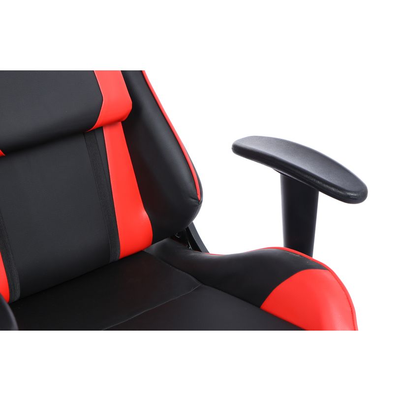 3760185028813-Fauteuil gamer SPORTING - accoudoirs réglables - noir et rouge-P_79429677_6-5