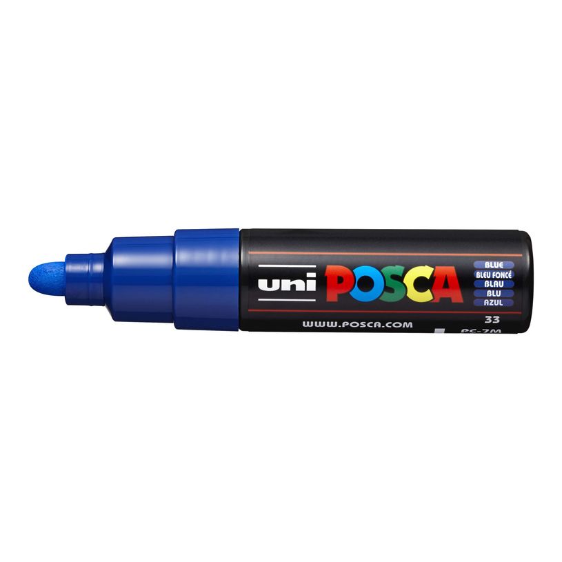 4902778228326-Posca - Marqueur peinture pointe large - bleu foncé-P_79430212_1-0
