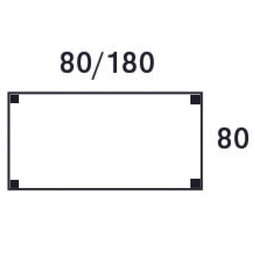 3253310163850-Bureau droit EXPRIM - L160 cm - Plateau imitation Erable - Pieds blanc-P_79432267_4-3