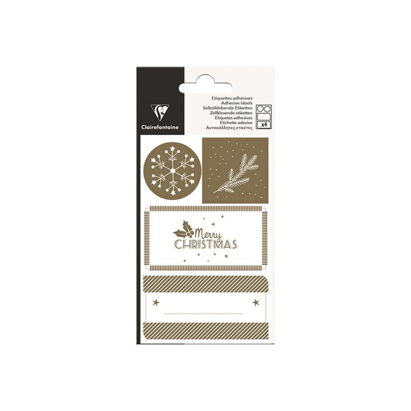 3329686170348-Clairefontaine - Sachet de 16 étiquettes Noël-P_79434729_2-1