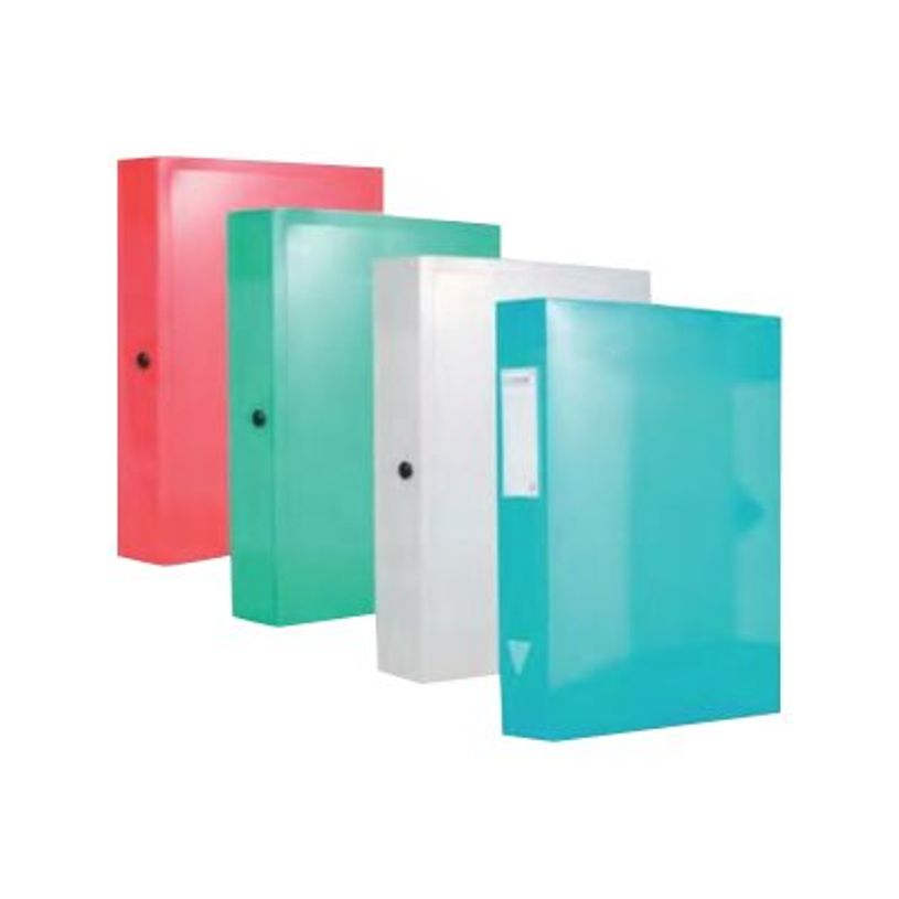 3135251143439-Viquel Propyglass - Boîte de classement plastique - dos 80 mm - rouge-P_79435113_1-0