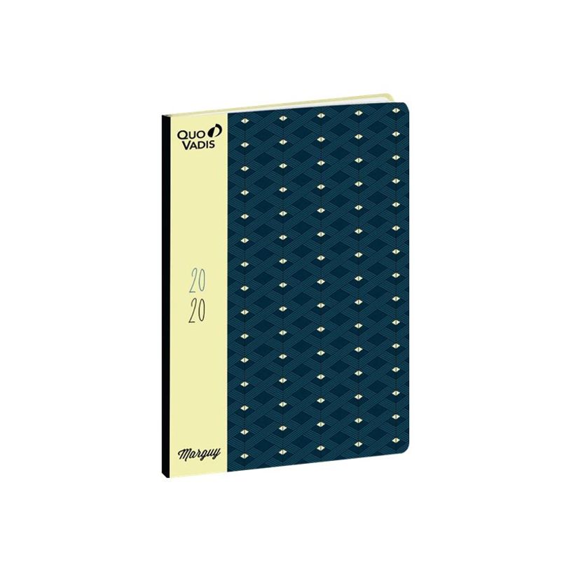 3371010421558-Marguy Fournier tiaré - Agenda à élastique - 1 semaine sur 2 pages - 16 x 24 cm - Quo Va-P_79438166_2-1