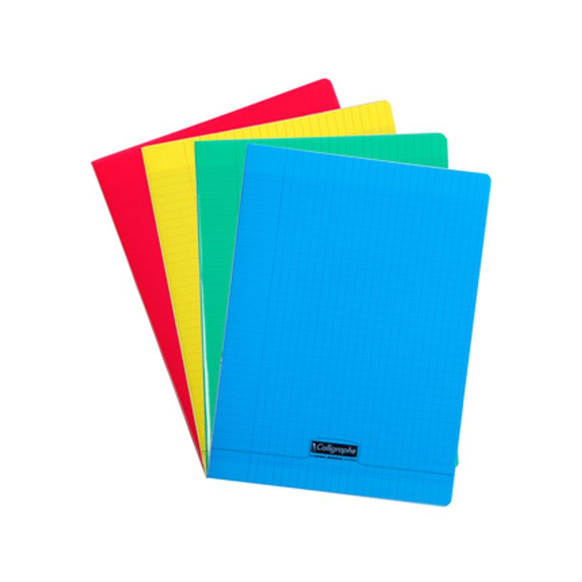 3210330180205-Calligraphe 8000 - Cahier polypro A4 (21x29,7 cm) - 48 pages - grands carreaux (Seyes) - disponib-P_79438575_1-0