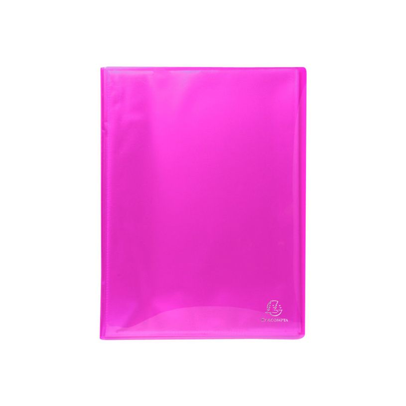 3130630857747-Exacompta Iderama - Porte vues - 60 vues - A4 - rose-P_79440083_1-0