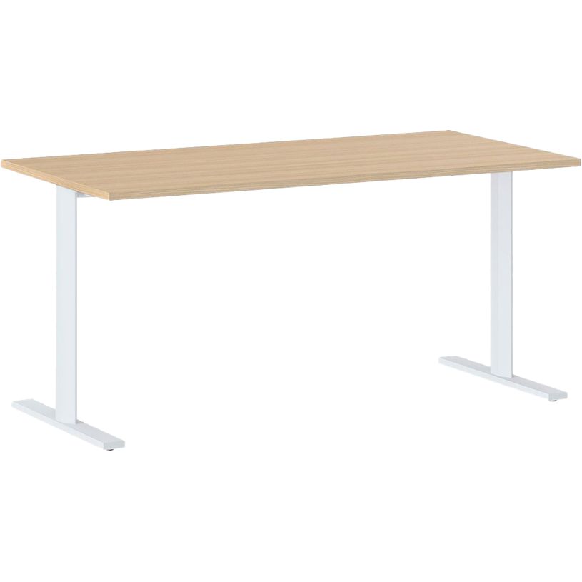 3483600896520-Table de réunion modulaire YES ! - 180 cm - Pieds blancs - Chêne-P_79440974_1-0