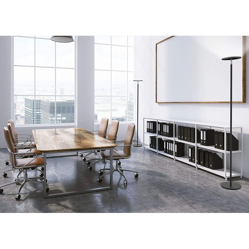 3595560029556-Unilux - Lampadaire Leddy - LED éclairage indirect - 180 cm - noir-P_79441162_6-5