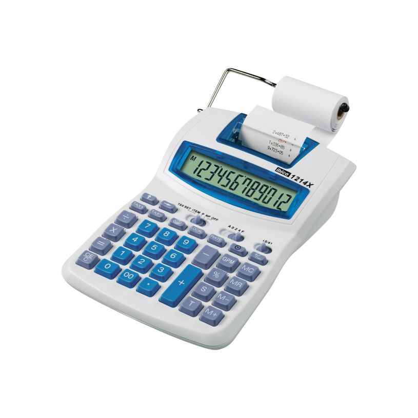 0134654100318-Rexel Ibico Semi-Pro 1214X - Calculatrice imprimante - LCS - 12 chiffres - alimentation batterie-P_801014_5-1