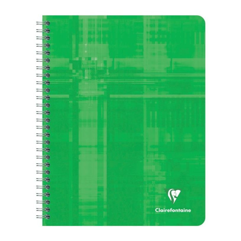 3329680687613-Clairefontaine - Cahier à spirale 17 x22 cm - 180 pages - grands carreaux (Seyes) - disponi-P_999991640_3-2